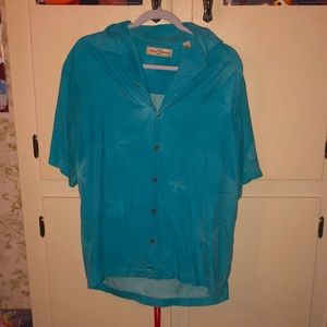 Blue Tommy Bahama Small Men’s Button Up